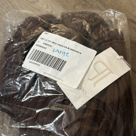 NWT! Anthropologie Pilcro Quarter-Zip Sweater Dress - Multiple 🐚 - Picture 5 of 5